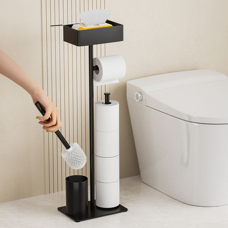Bathroom Organizer – Paper Holder & Brush