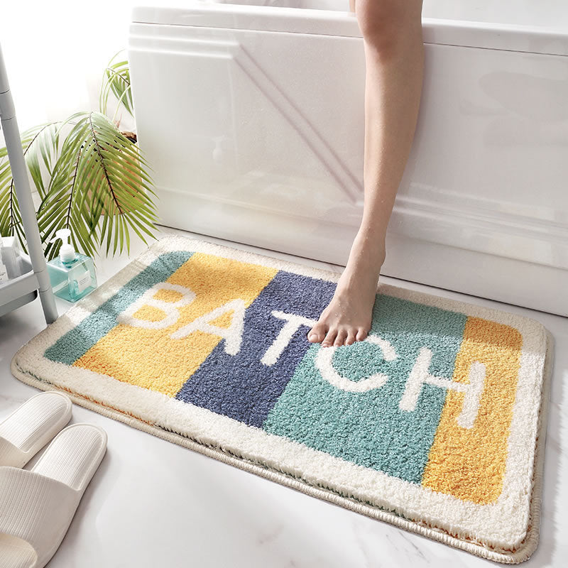 Non-Slip Absorbent Bathroom Floor Mat