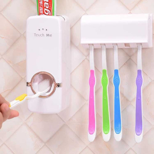 Bathroom Toothbrush Holder Organizer