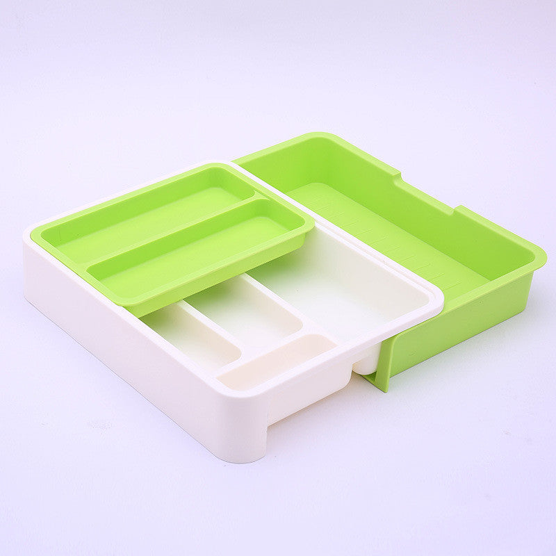 Separate Tableware Organizer-Drawer Organizer Storage Box