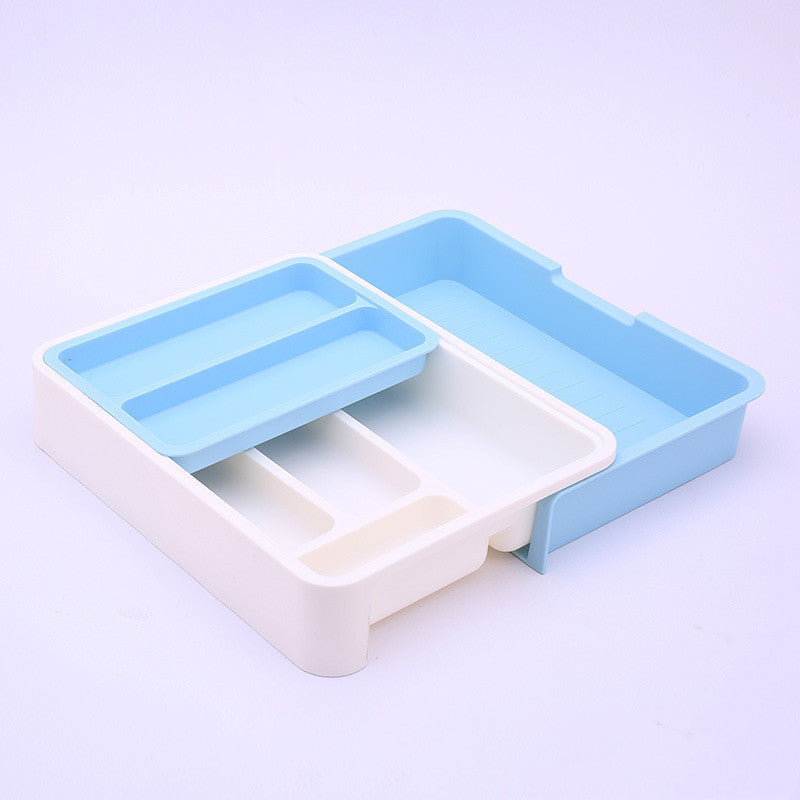 Separate Tableware Organizer-Drawer Organizer Storage Box