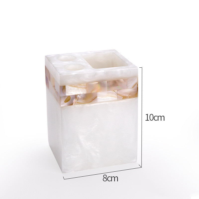 Luxury Bathroom Soap Dispenser & Holder Set