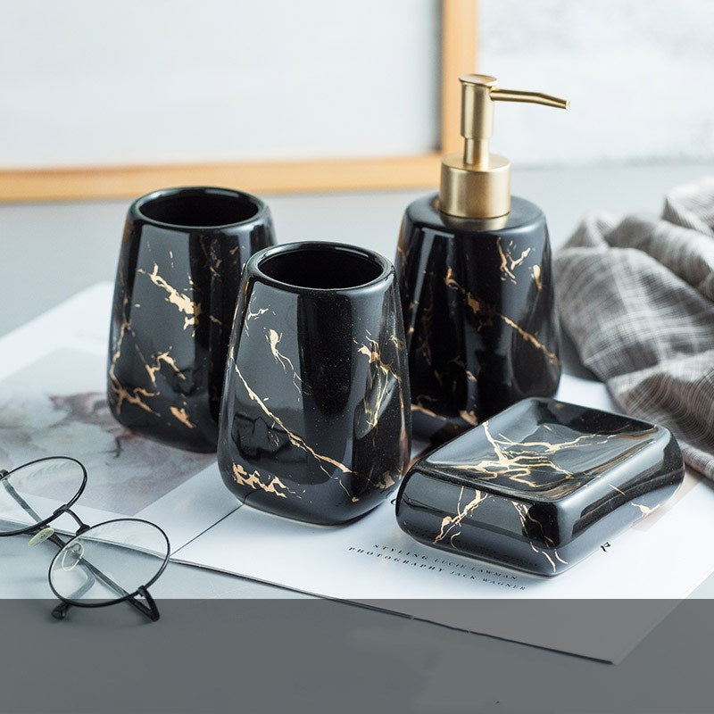 Luxury Ceramic Bathroom Accessories Set