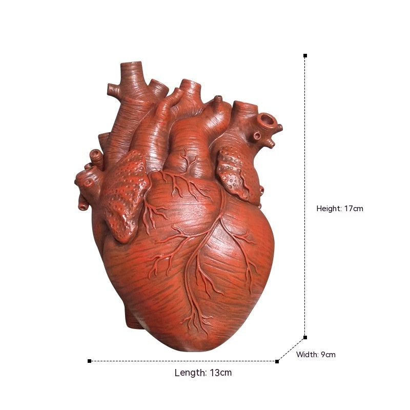 Anatomy Heart Flower Vase