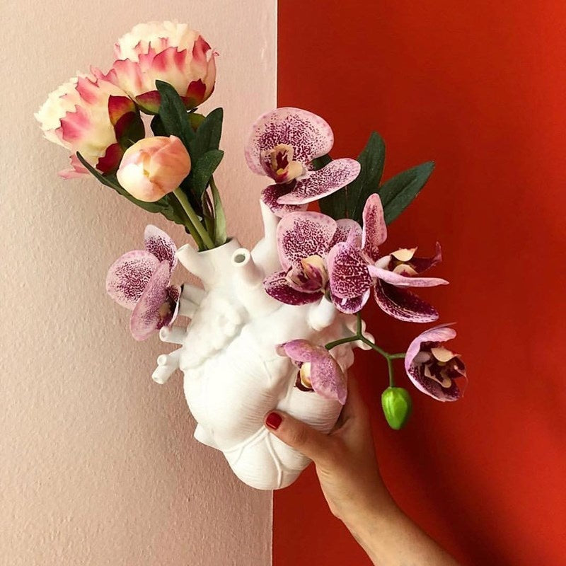Anatomy Heart Flower Vase