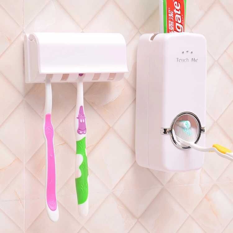 Bathroom Toothbrush Holder Organizer