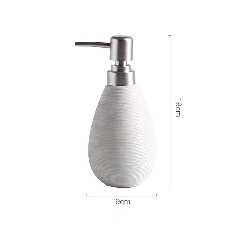 Japanese Style Ceramic Lotion & Soap Dispenser