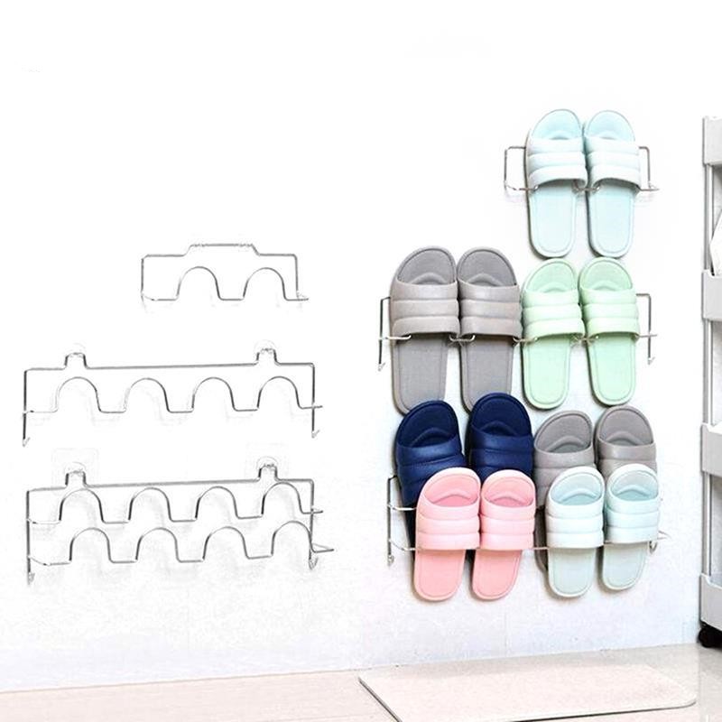 Stainless Bathroom Slipper Rack