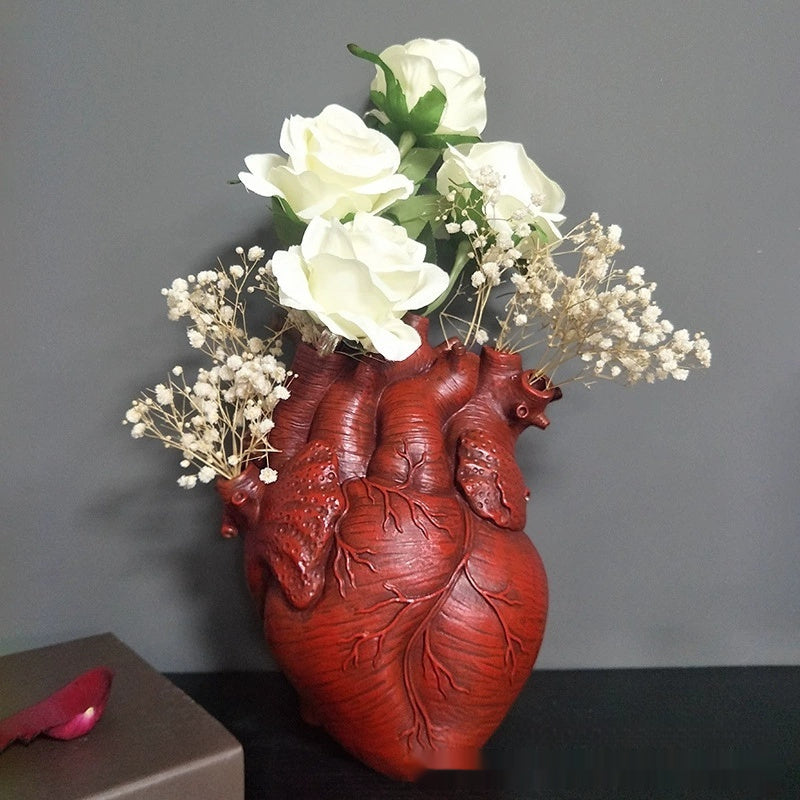 Anatomy Heart Flower Vase