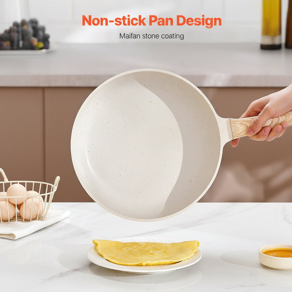 Premium 19-Piece Nonstick Cookware Set – Granite Kitchen Collection