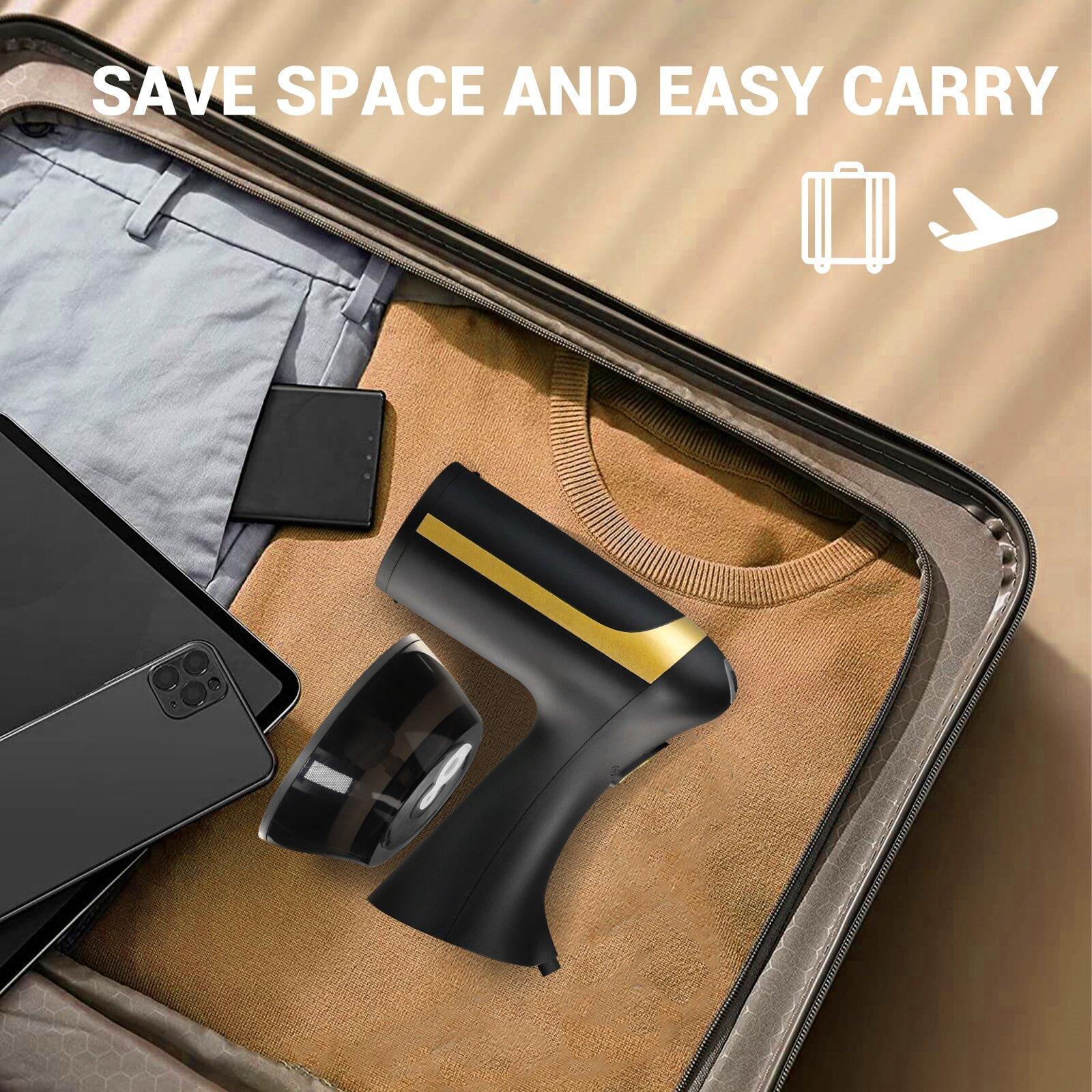 Portable Garment Steamer – Quick Wrinkle Remover