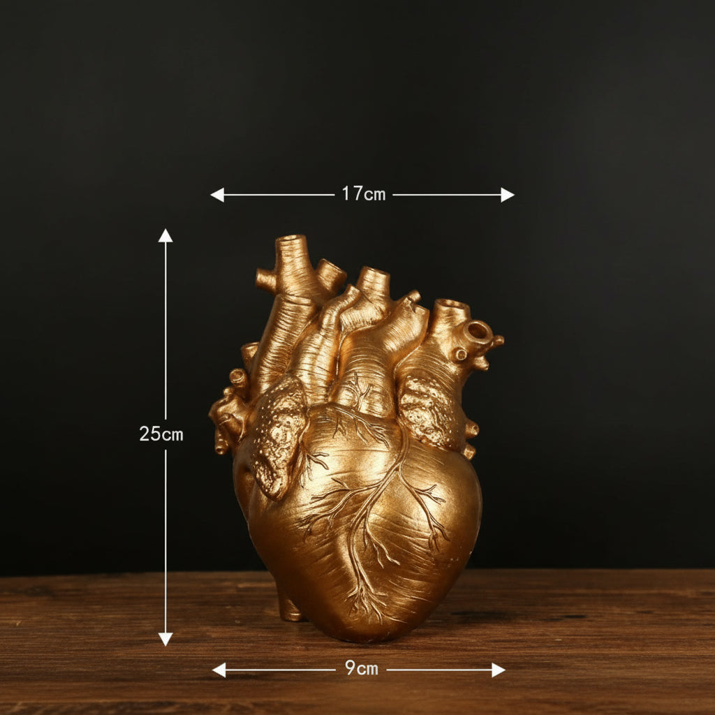 Anatomy Heart Flower Vase