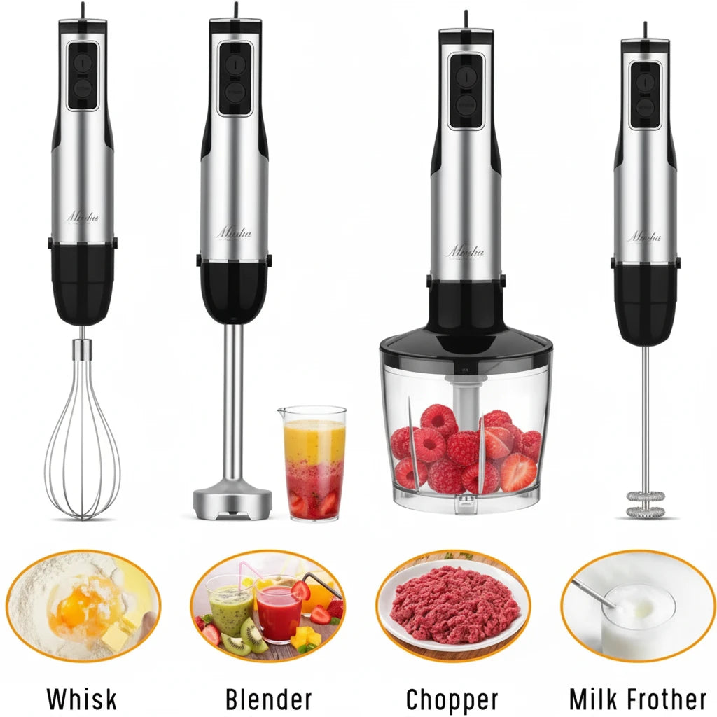 Multi-Function Hand Blender – 5-in-1 Kitchen Set