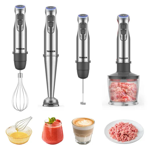 ProBlend Hand Blender – 5-in-1 Immersion Mixer with Turbo Mode