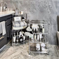 3-Tier Transparent Bathroom Storage Shelf