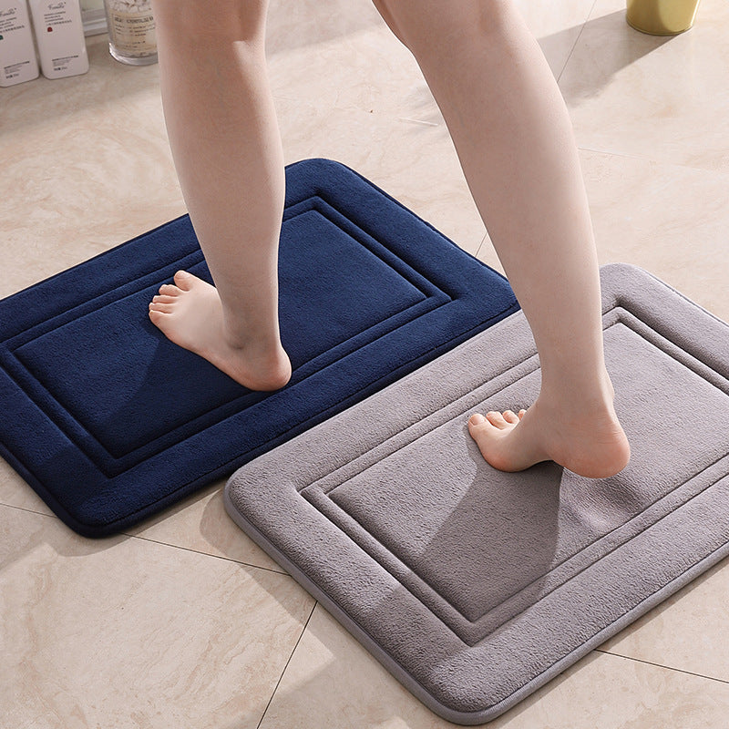 Non-Slip Absorbent Bathroom Floor Mat