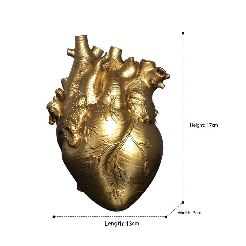 Anatomy Heart Flower Vase
