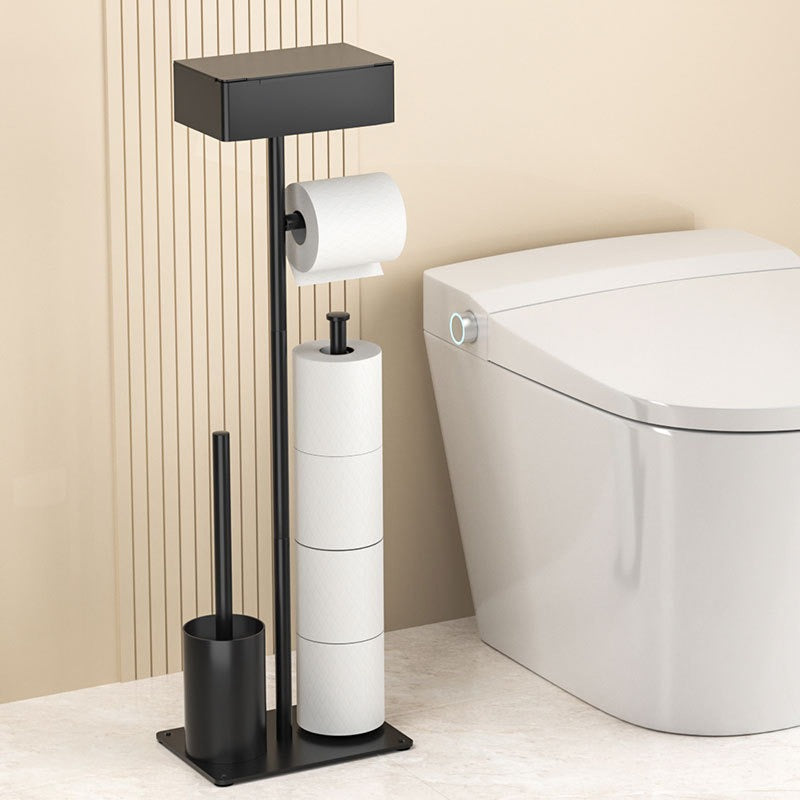 Bathroom Organizer – Paper Holder & Brush