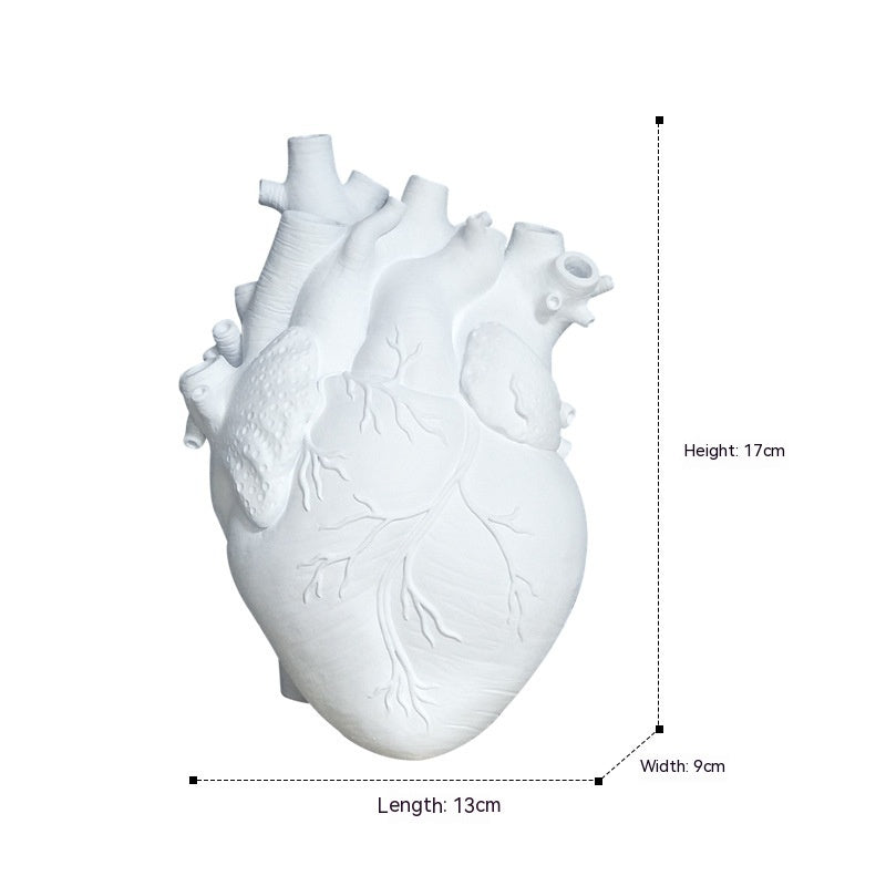 Anatomy Heart Flower Vase