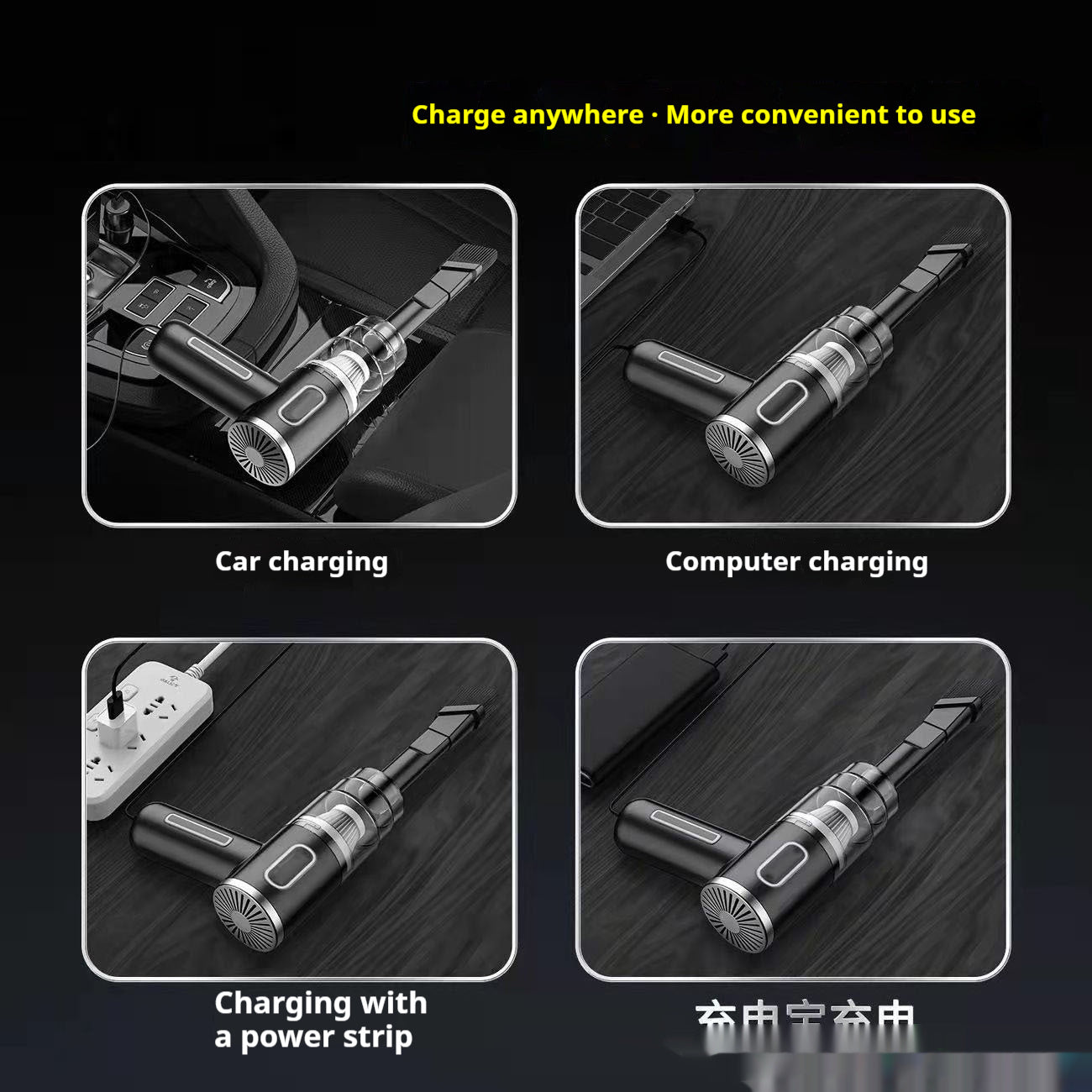 Portable Dust Collector Vehicle-mounted Home Use