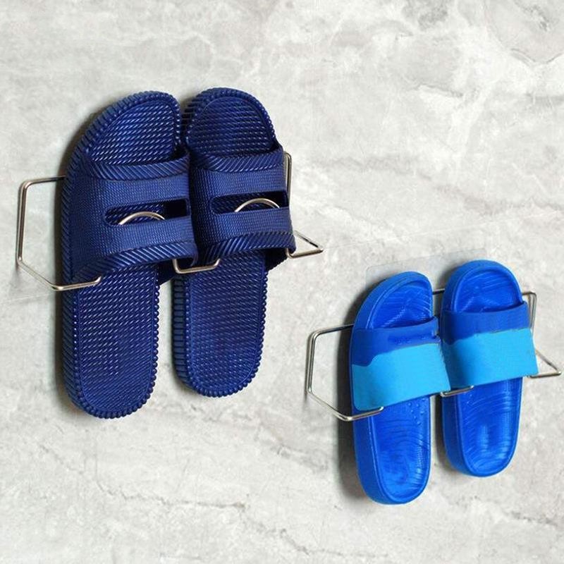 Stainless Bathroom Slipper Rack