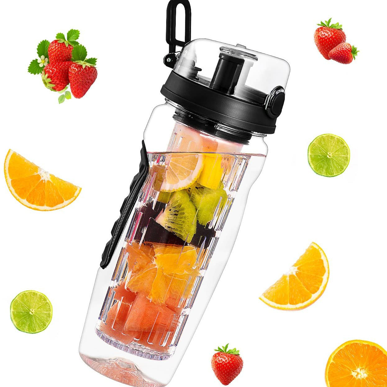 Portable Fruit Infuser Bottle – BPA Free Water Bottle
